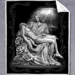 Tears in heaven Sherpa throw blanket NWT by DGA